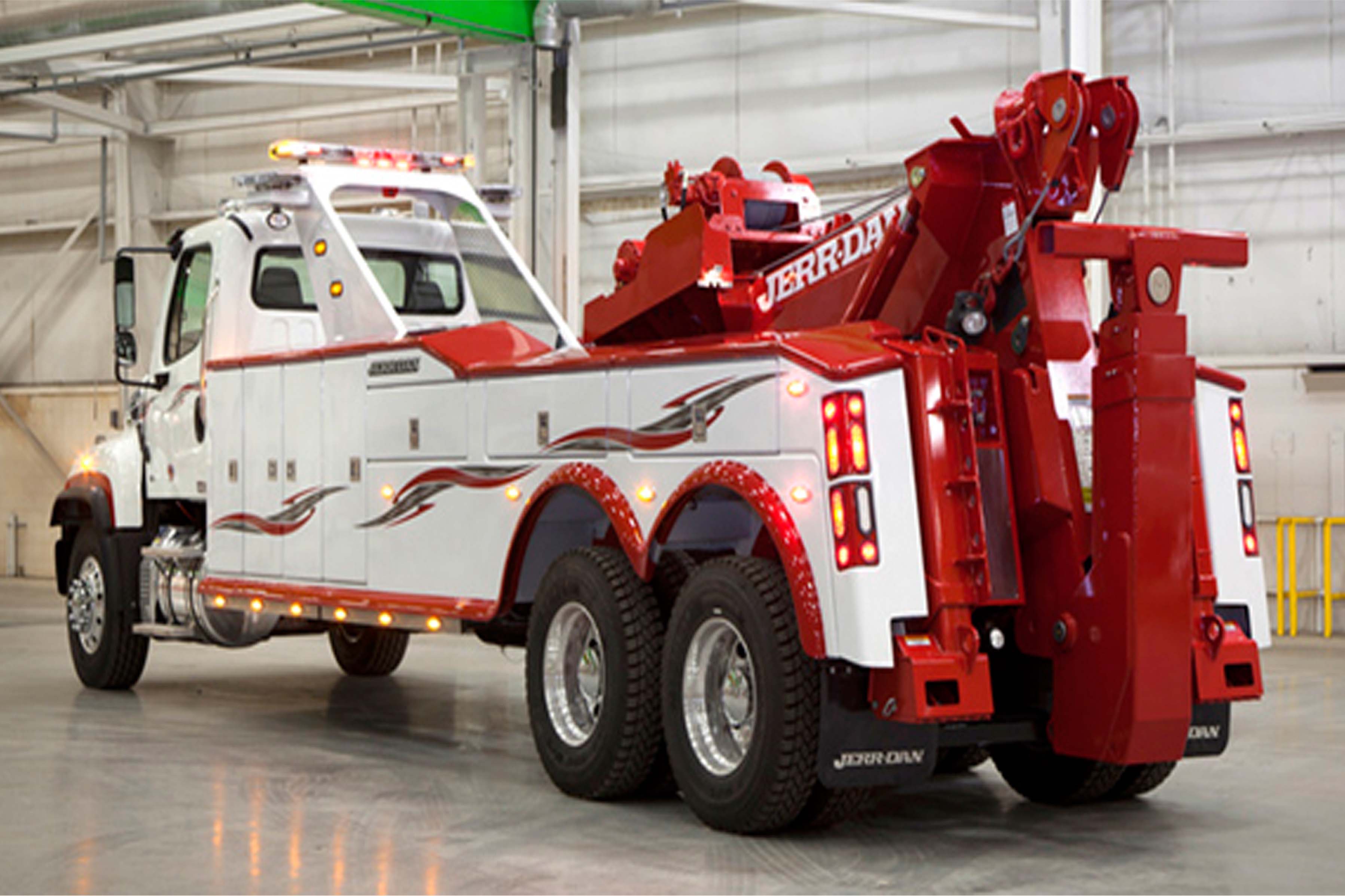 Jerr Dan 25 Ton Integrated Heavy  Duty  Wrecker  Composite 