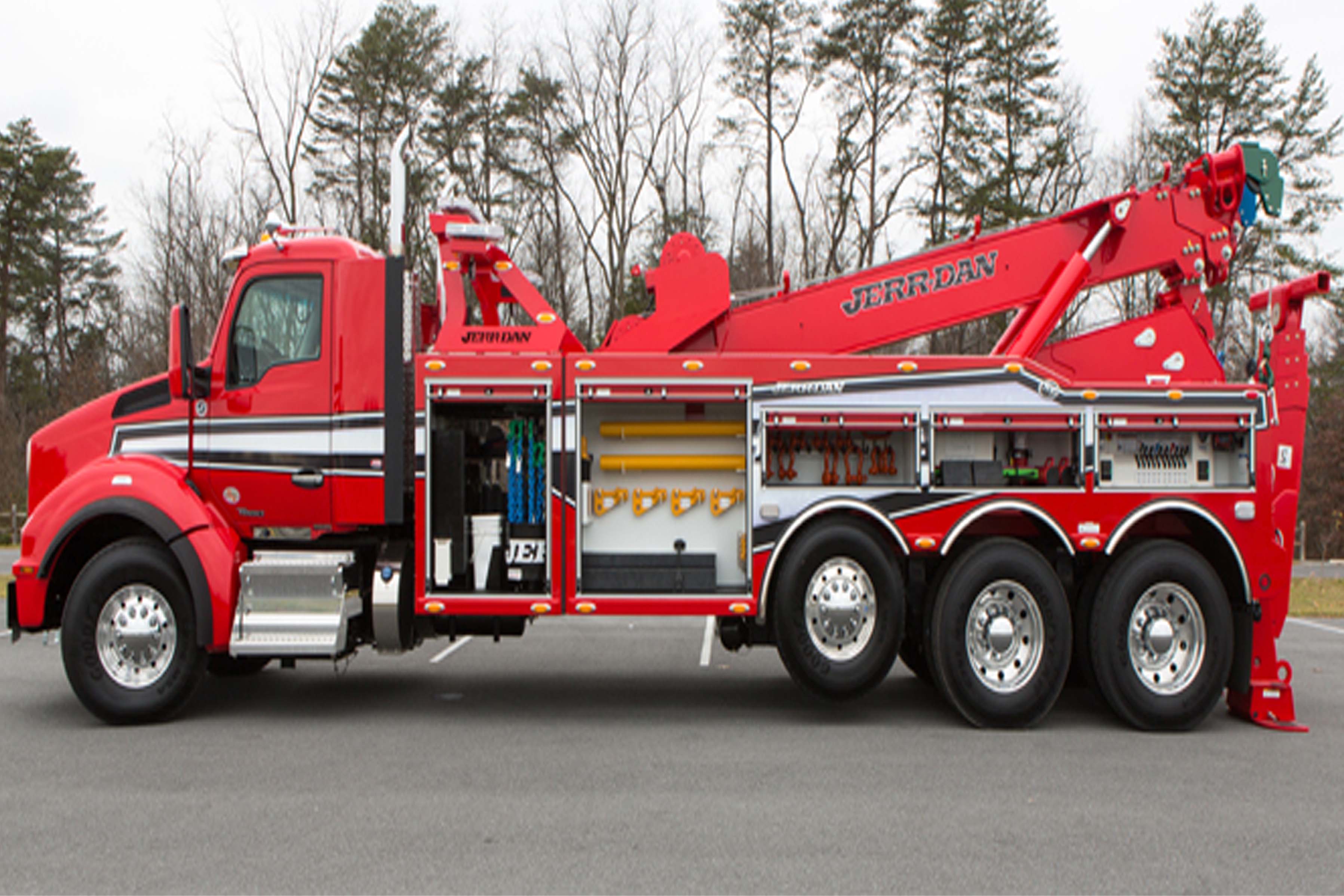 Jerr-Dan 50 Ton Integrated Heavy Duty Wrecker JFB Body - Eastern ...