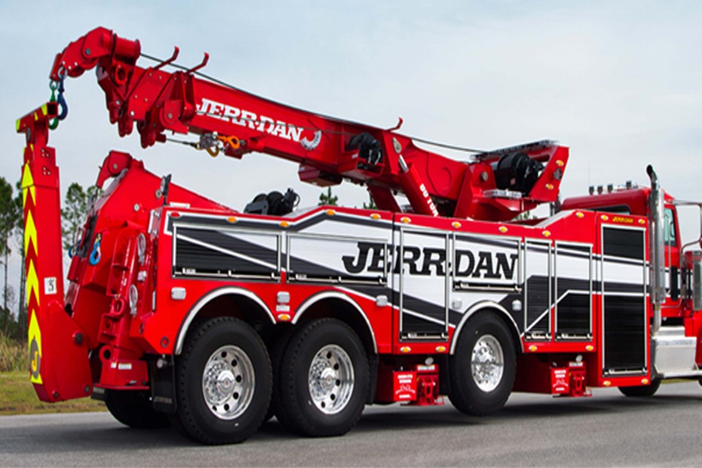 Jerr Dan 35 Ton Heavy Duty Wrecker Composite Body Eastern Wrecker