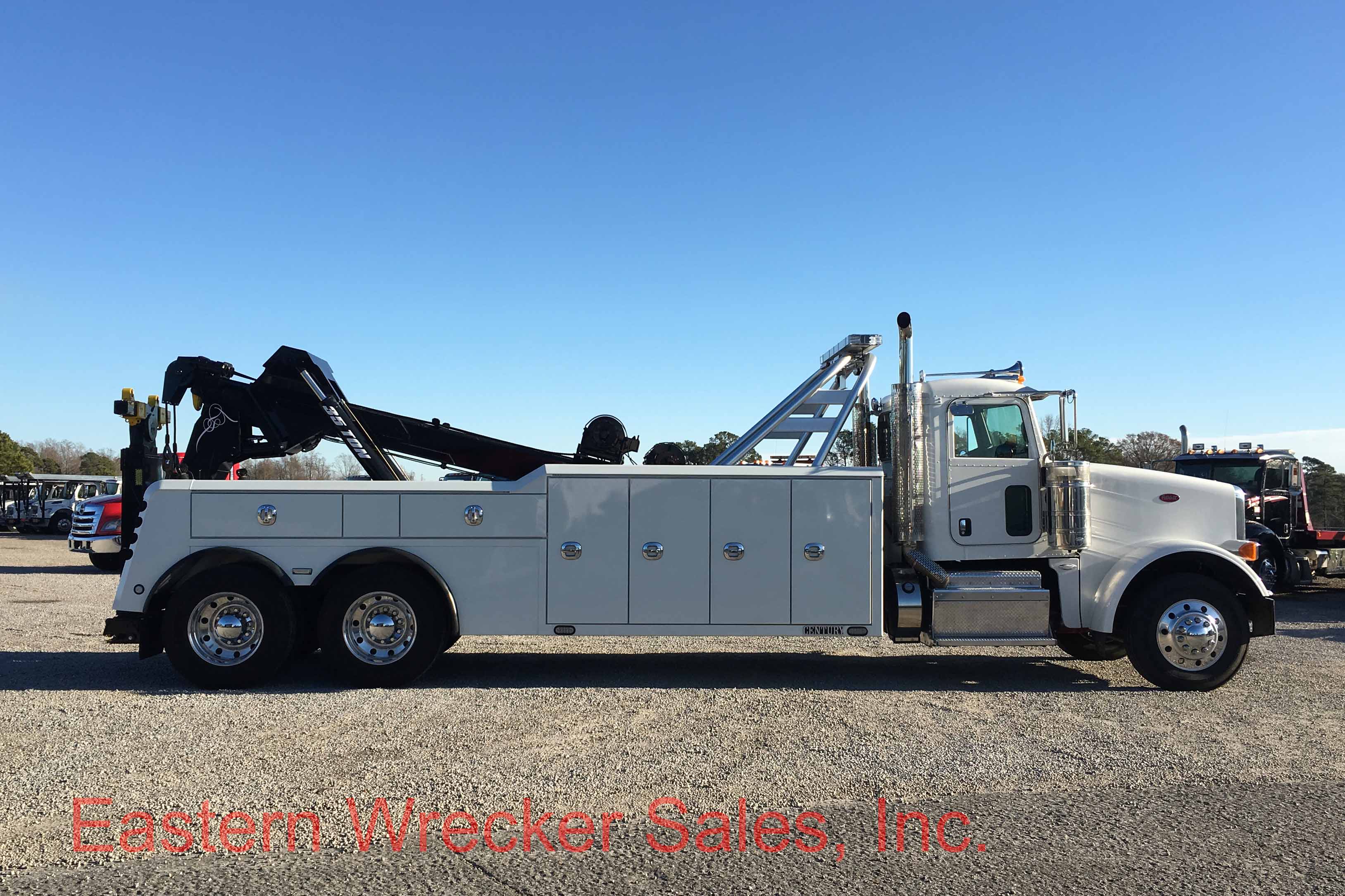 2012 Peterbilt 367 with a 2015 Century 7035 35 Ton Heavy Duty Wrecker