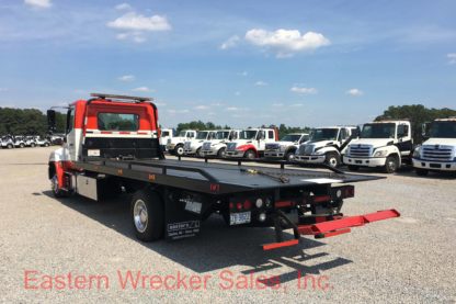 2014 Hino 258 With a Jerr Dan Tow Truck For Sale - Steel Car Carrier Flatbed. Towing and Recovery.