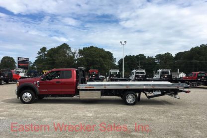 2017 Ford F550 Extended Cab with a Jerr Dan Tow Truck Car Carrier - Flatbed Rollback.