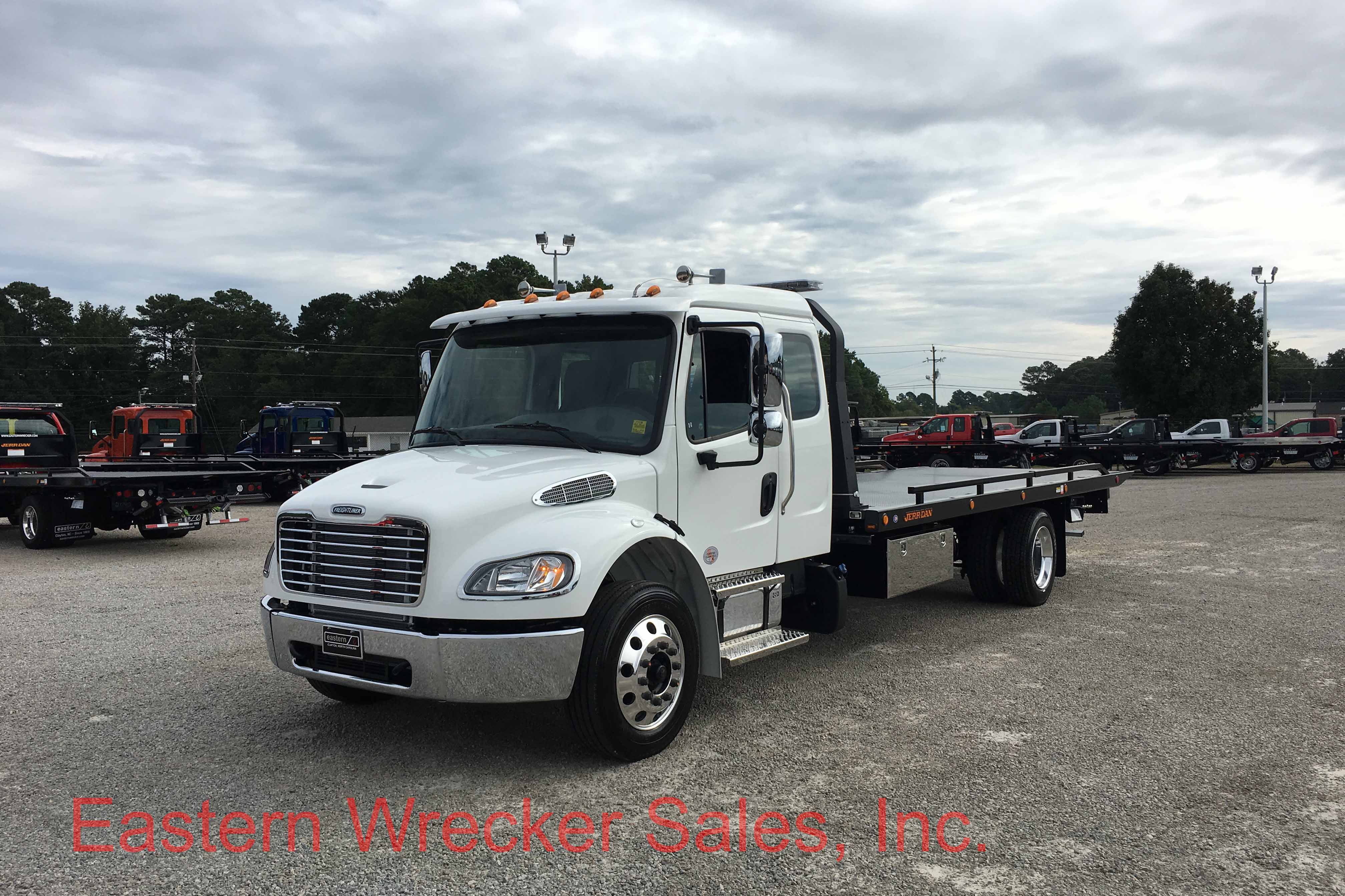 Freightliner Flatbed Tow Truck