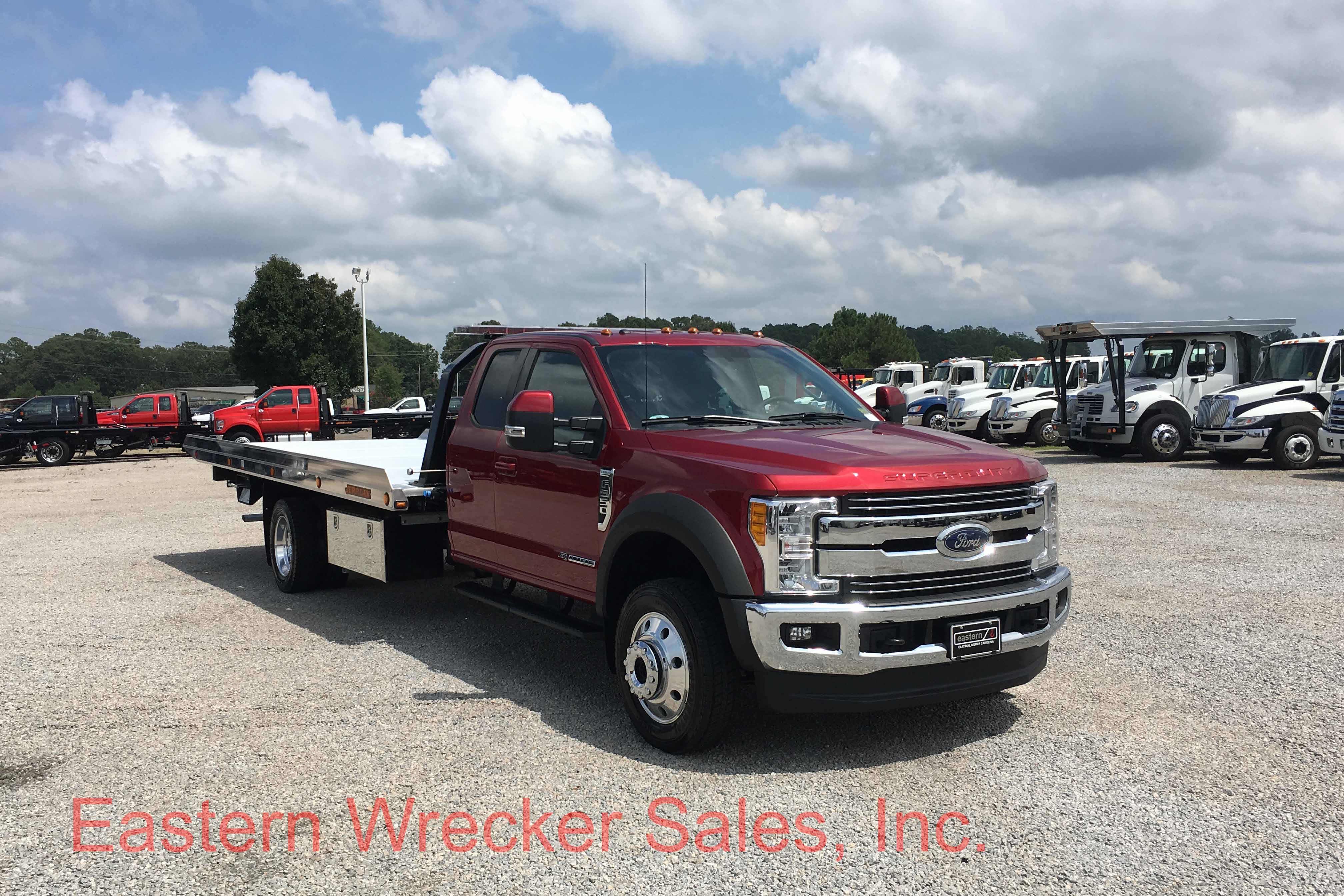 Ford F550 Flatbed Truck