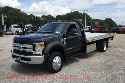 2017 Ford F550 with a Jerr Dan Car Carrier Tow Truck.
