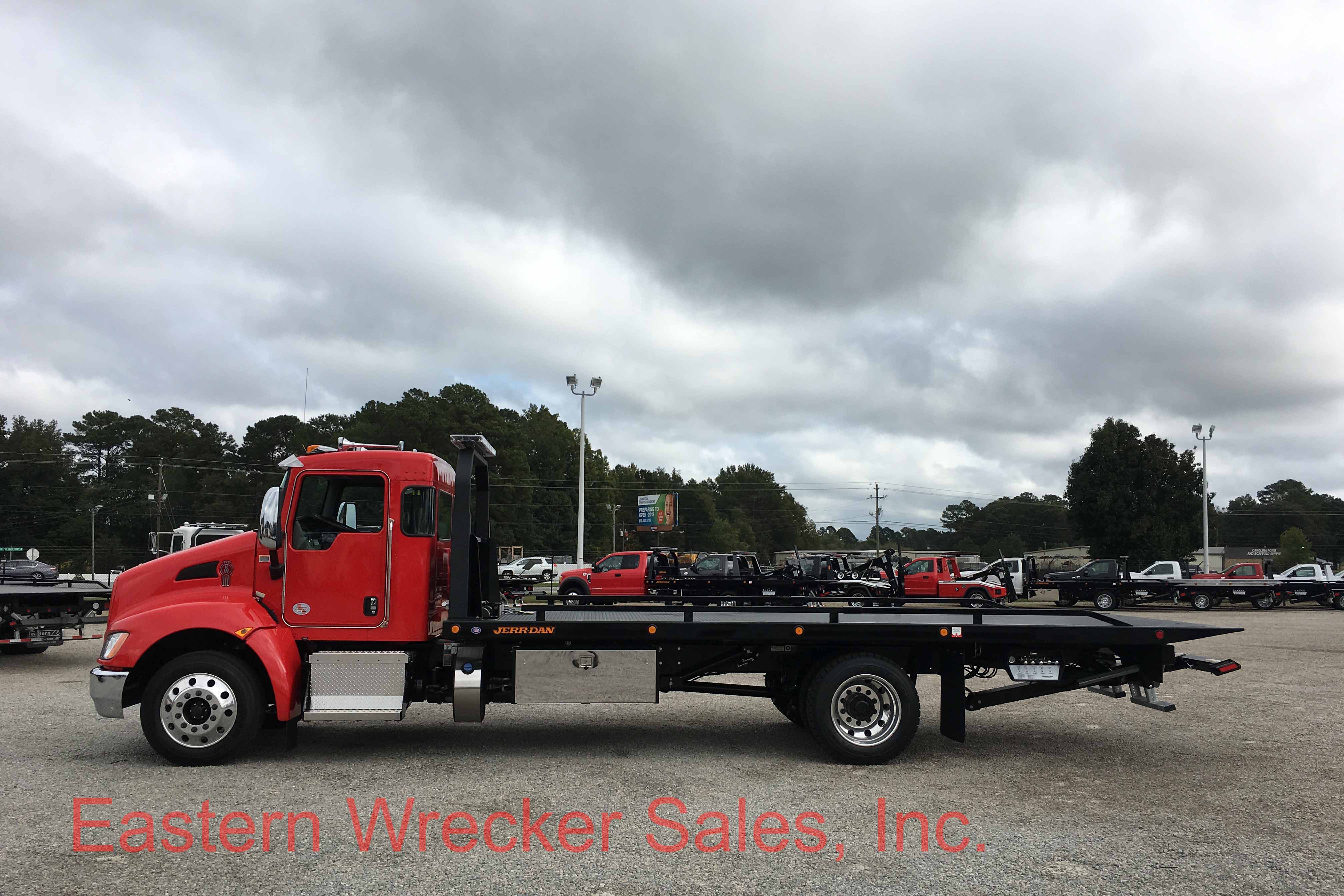 2018 Kenworth T270 With Jerr Dan 22 Steel 6 Ton Low Profile Car Carrier Jerr Dan Landoll