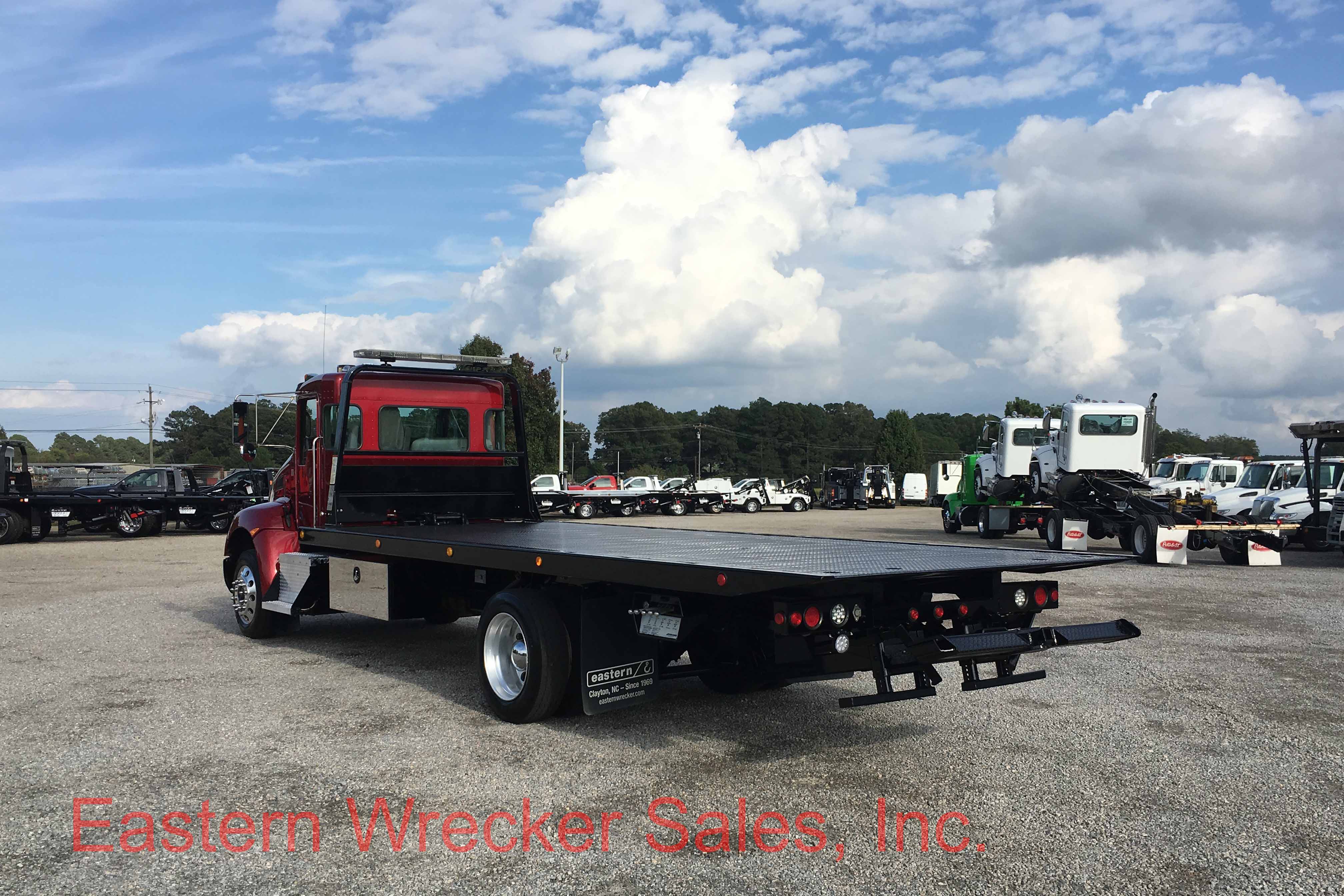 driven pull back car carrier truck