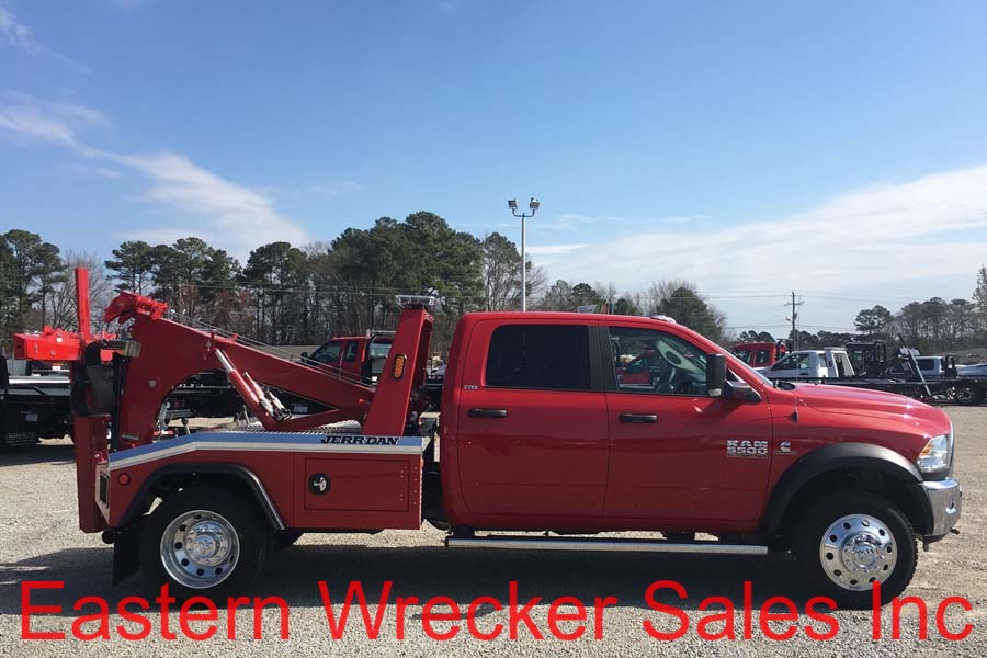 2018 Dodge 5500 Crew Cab 4x4 with JerrDan MPL40 Twin Line Wrecker Eastern Wrecker Sales Inc
