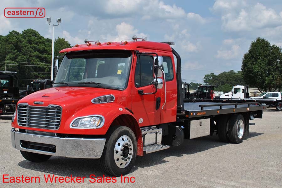 2019 Freightliner M2 106 Extended Cab with 22ft Jerr-Dan SRR6T-WLP Low ...