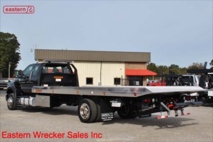 2018 Ford F650 Extended Cab with 22ft Jerr-Dan NGAF6T-WLP Aluminum Low Profile Carrier Stock #F6415