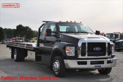2018 Ford F650 Extended Cab with 22ft Jerr-Dan NGAF6T-WLP Aluminum Low Profile Carrier Stock #F6415