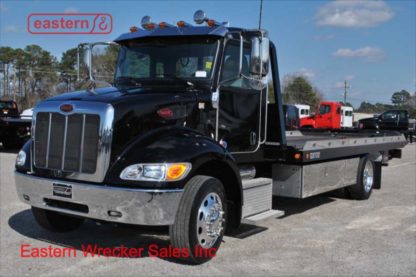 2017 Peterbilt 337, Paccar PX-7-300hp, Allison automatic, Air Ride, 21ft Century Steel Carrier, Stock Number U2001