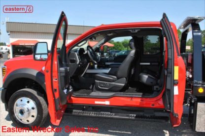 2019 Ford F550 Ext Cab Lariat 4x4 with 20ft Jerr-Dan SRR6T-WLP Steel Carrier, Stock Number F9501