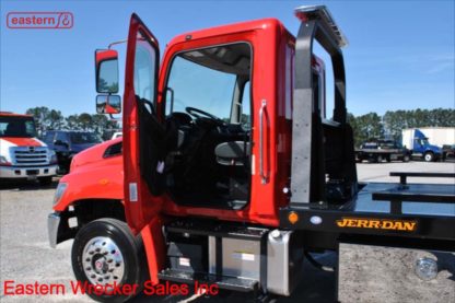 2019 Hino 250ALP-A, J08E Turbodiesel, Automatic, Air Ride, Air Brake, 22ft Jerr-Dan SRR6T-WLP Steel Carrier, Stock Number H2699