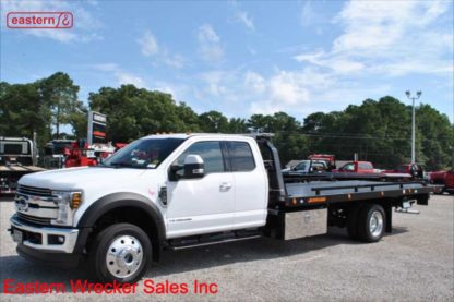 2019 Ford F550 Ext Cab Lariat 4x4 with 20ft Jerr-Dan SRR6T-WLP Steel Carrier, Stock Number F9248