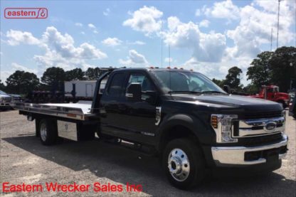2019 Ford F550 Extended Cab, 4x4, 6.7L PowerStroke, TorqShift Automatic, XLT, 20ft Jerr-Dan NGAF6T-WLP Aluminum Carrier, Stock Number F9250