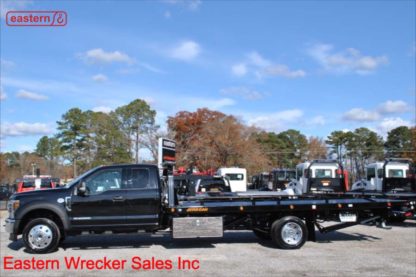 2019 Ford F550 Ext Cab 4x4 with 20ft Jerr-Dan SRR6T-WLP Steel Carrier, Stock Number F2201