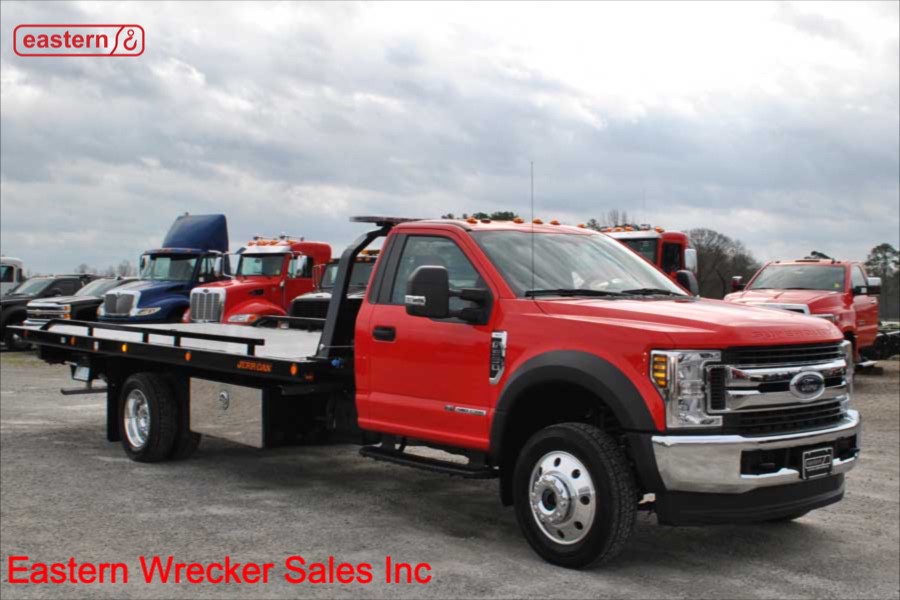 2018 Ford F550 4x4 XLT with 20ft Jerr-Dan SRR6T-WLP Steel Carrier ...