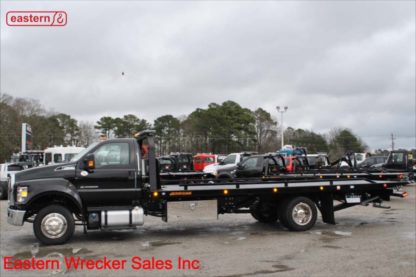 New 2018 Ford F650 with 22ft Jerr-Dan Wide Low Profile Steel Carrier, Stock Number F1672