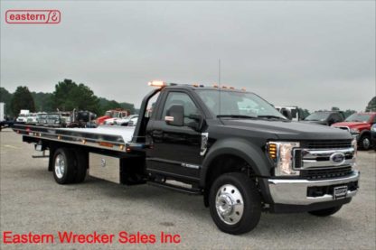 2019 Ford F550 XLT with 20ft Jerr-Dan Aluminum NGAF6T-WLP Wide Carrier, Stock Number F4172A