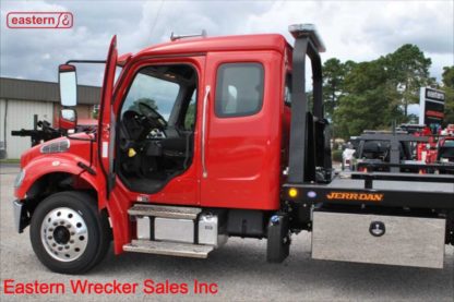 2020 Freightliner M2 106 Extended Cab, Air Ride, 22ft Jerr-Dan Steel 6-ton Carrier, Stock Number F8747