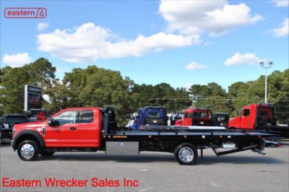 2019 Ford F550 Ext Cab, 6.7L Powerstroke, Automatic, XLT, 20ft Jerr-Dan SRR6T-WLP Steel Carrier, Stock Number F2692