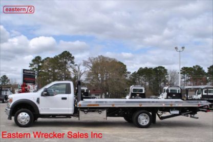 2020 Ford F550, Powerstroke Turbodiesel, Automatic, XLT, with 20ft Jerr-Dan NGAF6T-WLP Wide Low Profile Aluminum Carrier, IRL Wheel Lift, Stock Number F6308