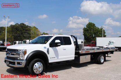 2019 Ford F550 Lariat Extended Cab with 19ft Jerr-Dan Aluminum Carrier, Stock Number U2666