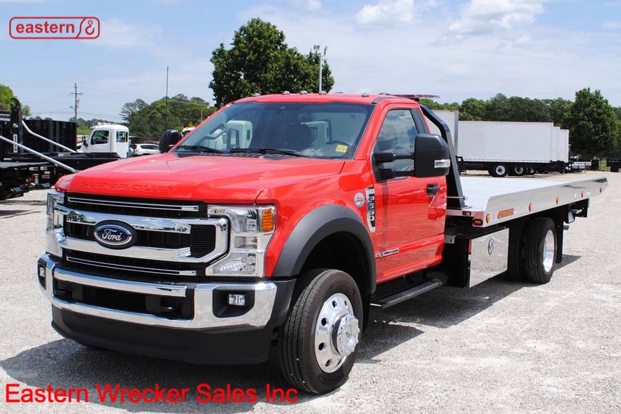 2022 Ford F550 XLT, 6.7L Powerstroke, Automatic, 20ft Jerr-Dan Low Profile Aluminum Carrier, IRL Wheel Lift, Stock Number F5563A