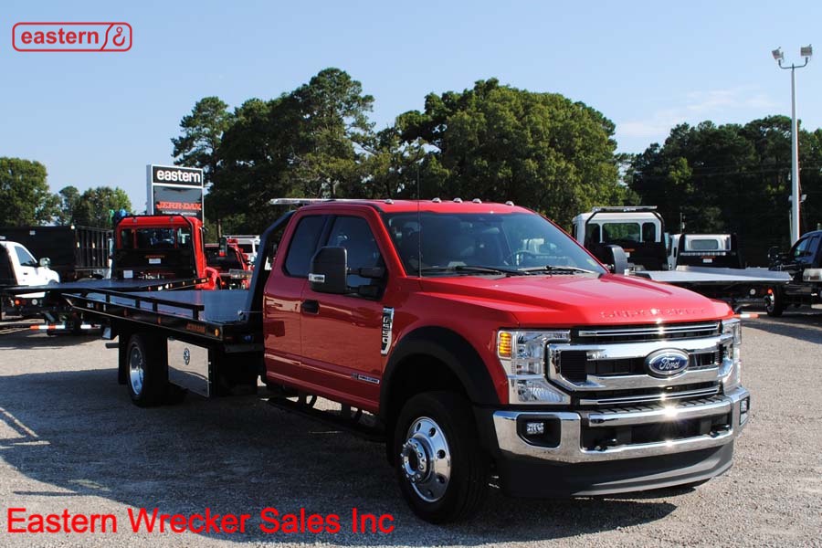 2022 Ford F550 Extended Cab 4x4 with 20ft Jerr-Dan SRR6T-WLP Steel ...