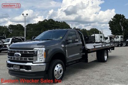 2023 Ford F550 4x4 XLT, Powerstroke Turbodiesel, Automatic, 20ft Jerr-Dan Steel Carrier, Stock Number F6843