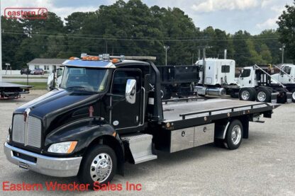 2016 Kenworth T270, PX-7 - 300hp, Allison Automatic, Air Brake, Air Ride, 22ft Jerr-Dan Steel Carrier, Stock Number U1557