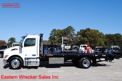 2024 Peterbilt 536, Paccar PX-7 300hp, TX8 Automatic Transmission, Air Ride, Air Brake, 22ft Jerr-Dan SRR6T-WLP Steel Carrier, Stock Number P6814