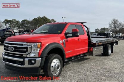 2022 Ford F550 Ext Cab, 4x4, Lariat, 6.7L Powerstroke, 10-spd Automatic, 20ft Jerr-Dan Steel Carrier, Galvanized Subframe, Stock Number U2535