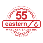 Eastern Wrecker Sales Inc celebration logo - since 1969. 55 years in business.