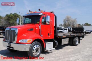 2019 Peterbilt 337, Extended Cab, Paccar PX-7 - 300hp, Allison Automatic, Air Brakes, Air Ride, 22ft Jerr-Dan Steel Carrier, Stock Number U9458