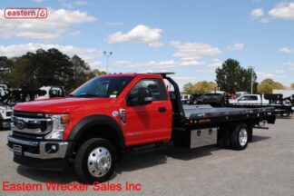 2022 Ford F550, 6.7 Powerstroke Turbodiesel, Automatic, 20ft Jerr-Dan Steel Carrier, Stock Number F0533