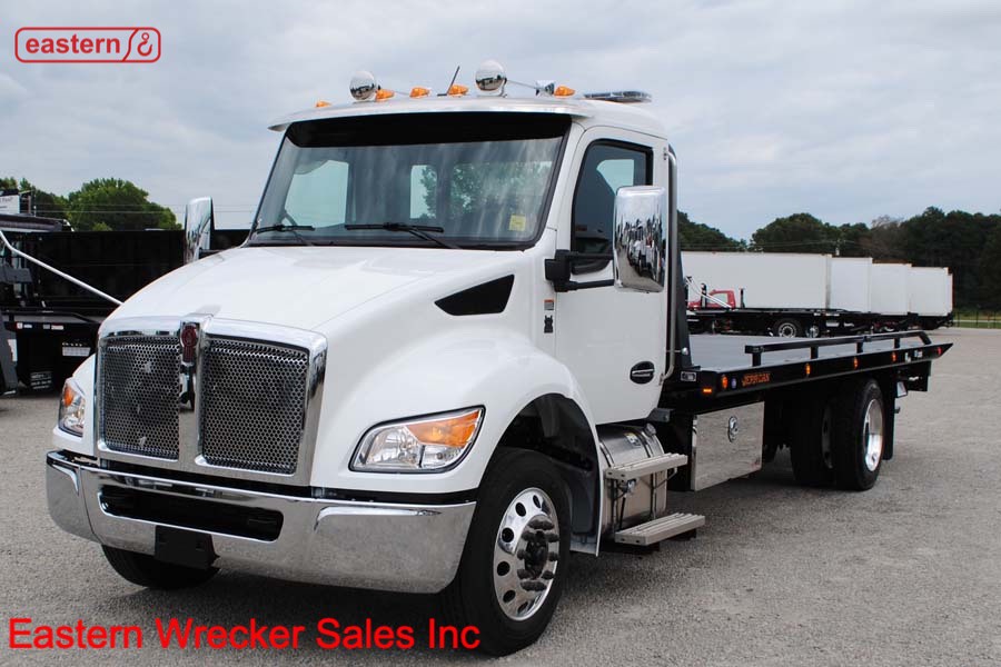2024 Kenworth T280 with 22ft Jerr-Dan SRR6T-WLP Steel Carrier