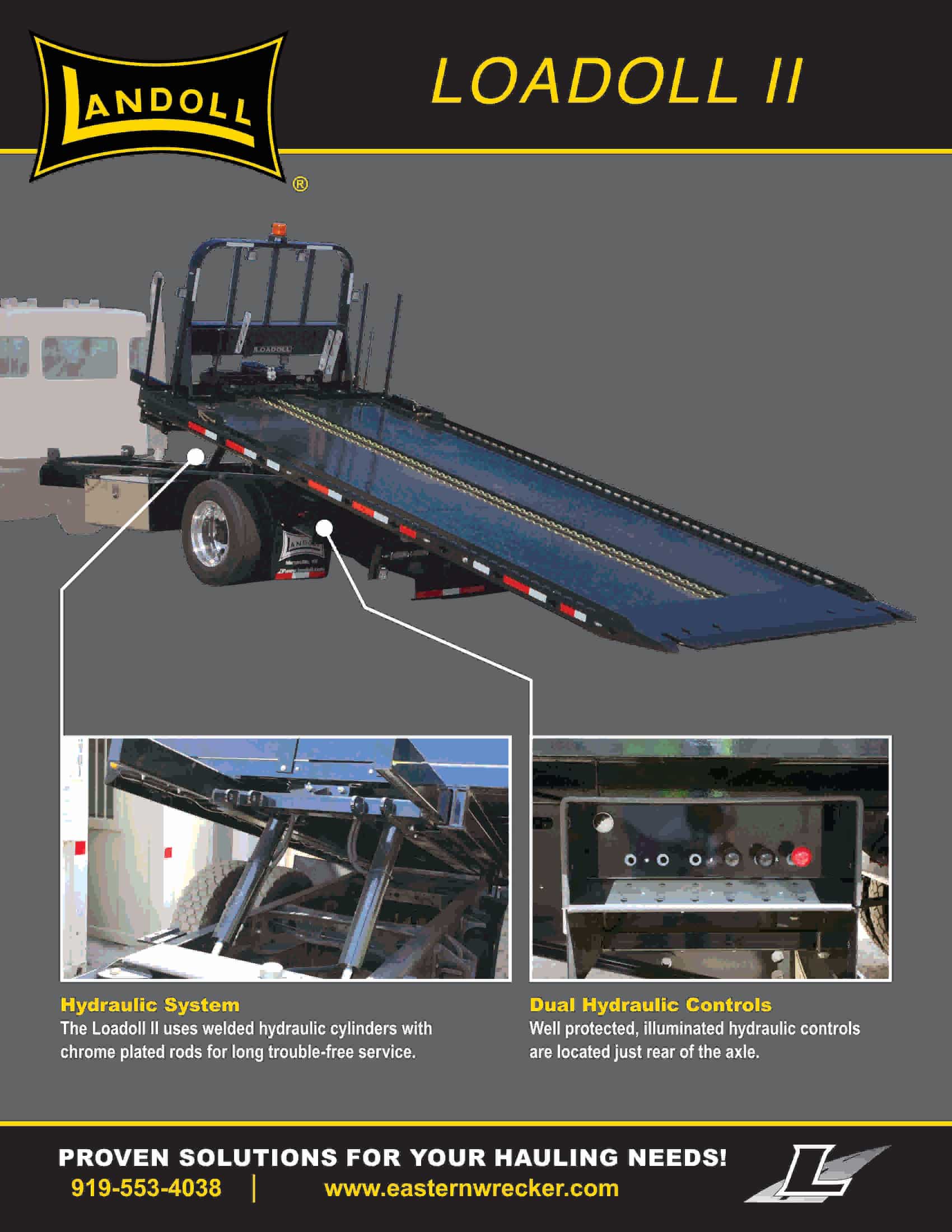 Landoll LoadollII Rollback Carrier Brochure click on the link down